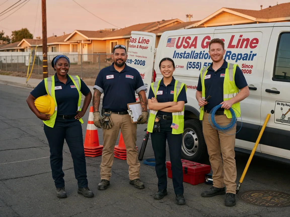 Gas Line Installation company in Bedford, VA